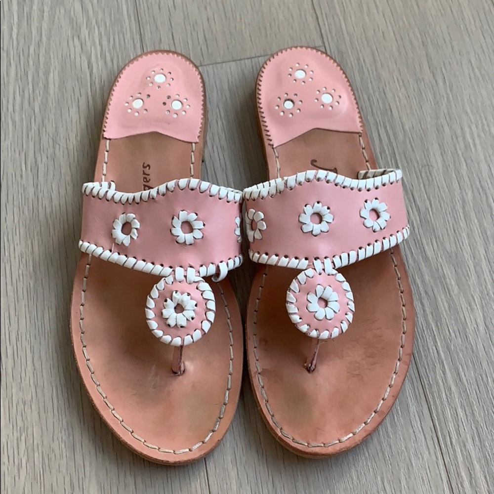 Pink Jack Rogers